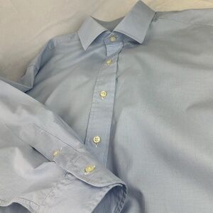 Polo by Ralph Lauren Mens Button Down Dress Shirt SZ 17. 34/35